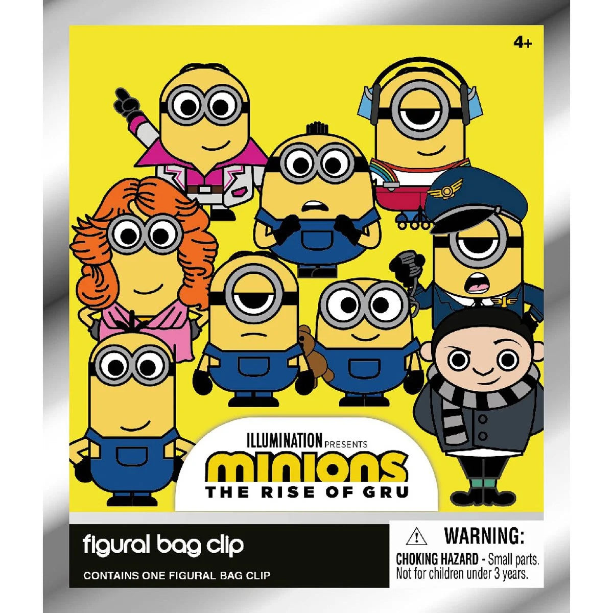Minions 2 3D Foam Bag Clip