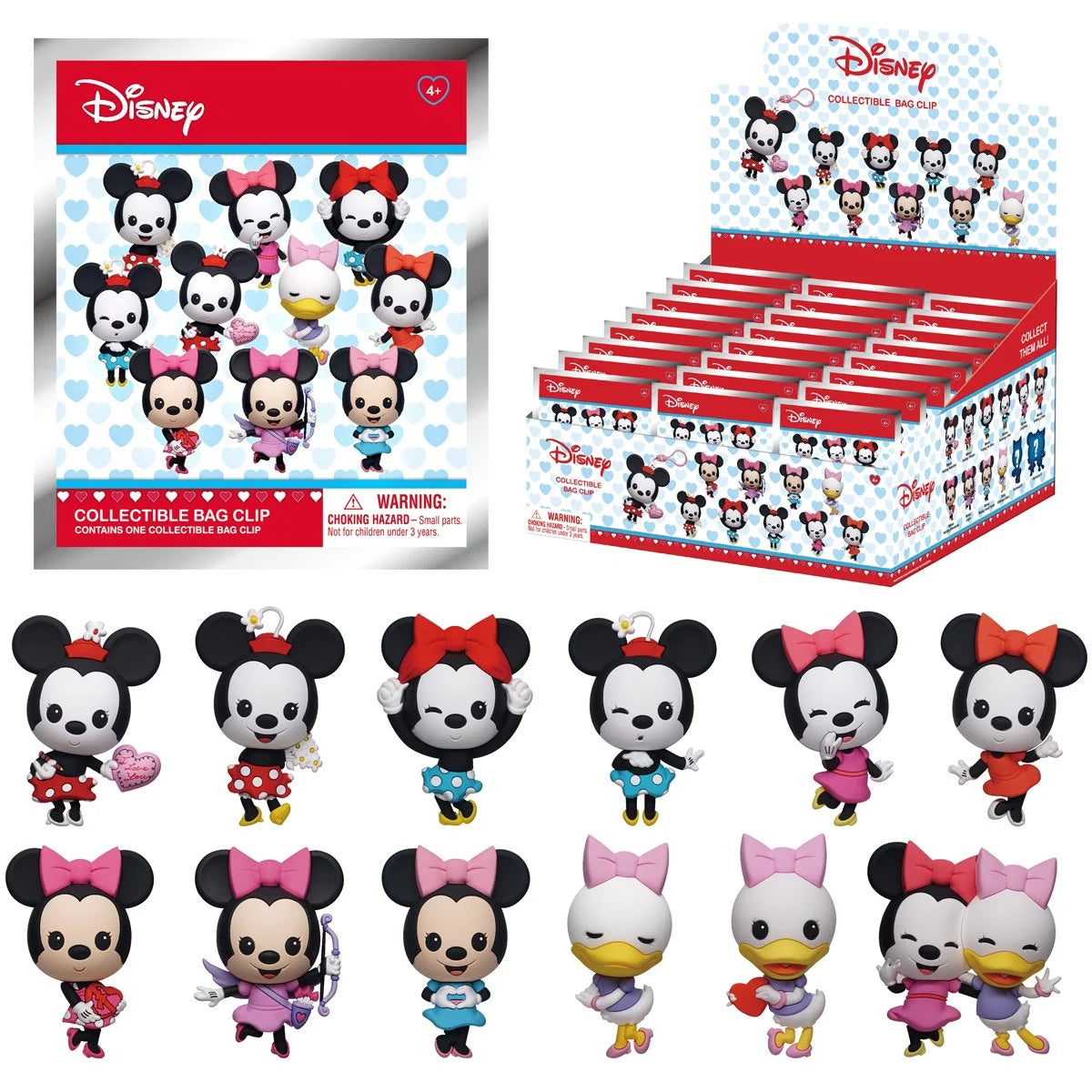 Disney Minnie 3D Foam Bag Clip
