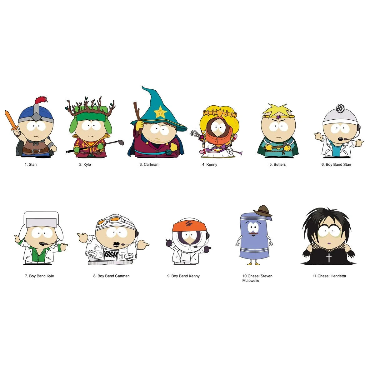 South Park 3D Foam Bag Clip