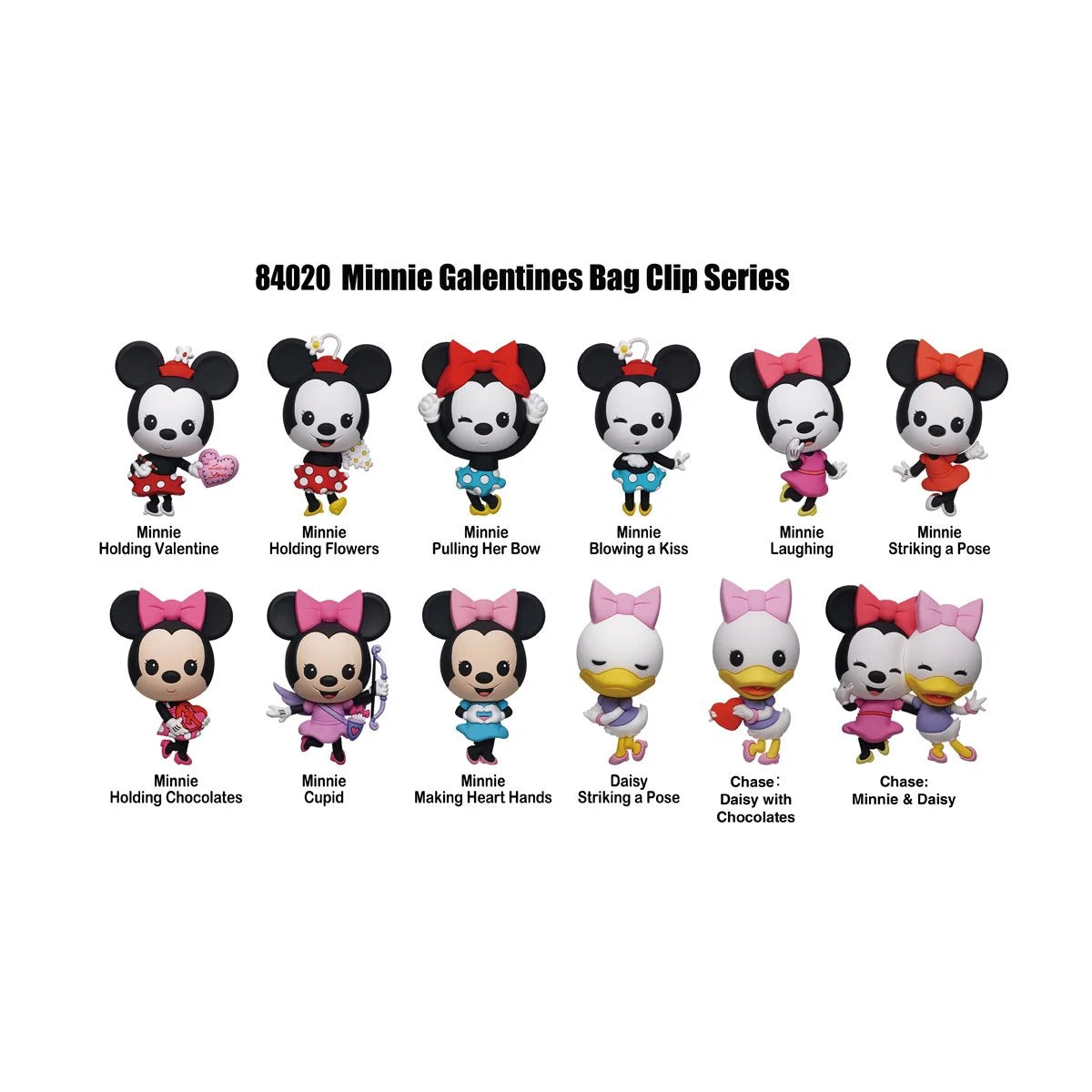 Disney Minnie 3D Foam Bag Clip