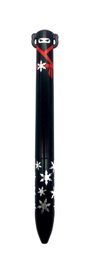 Twice As Nice Metallic 2 Color Click Pen Display of 30