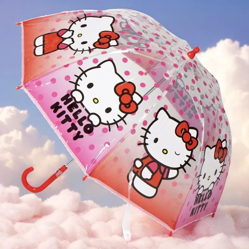 Hello Kitty manual bubble umbrella