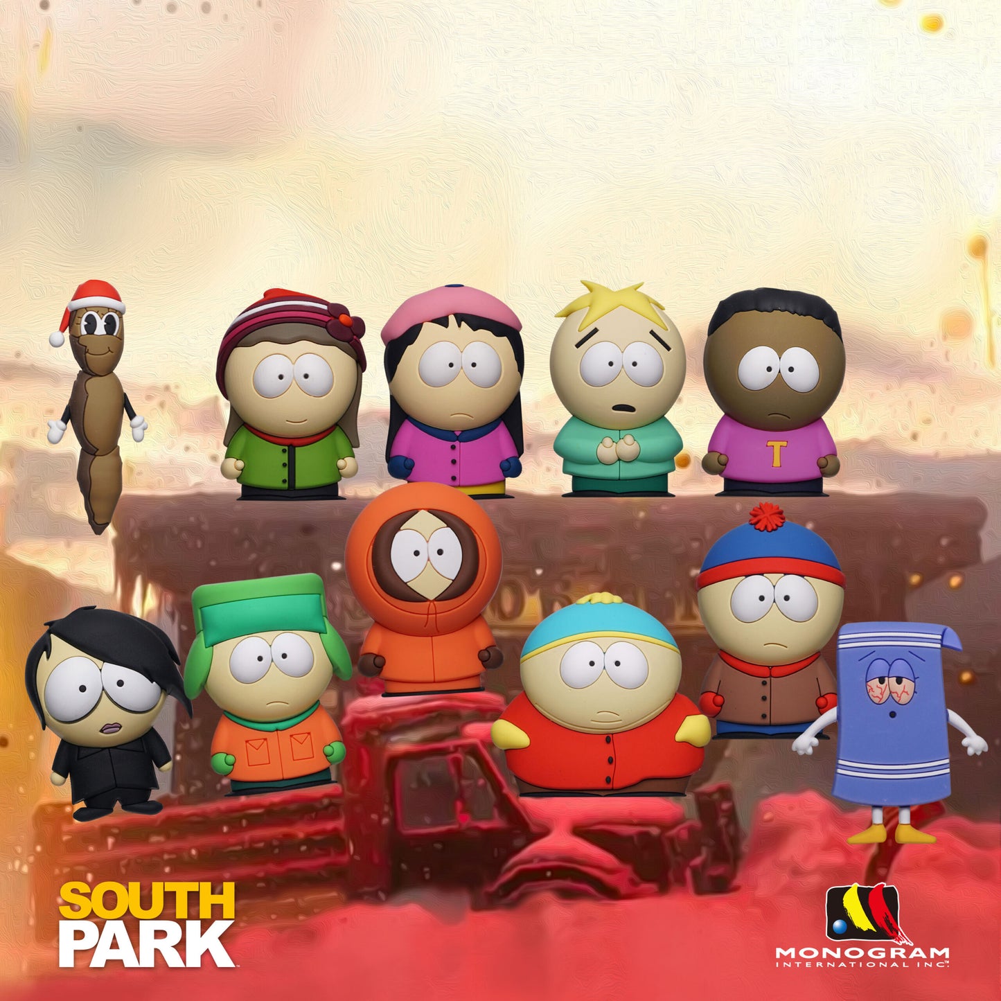 South Park 3D Foam Bag Clip, Series 1