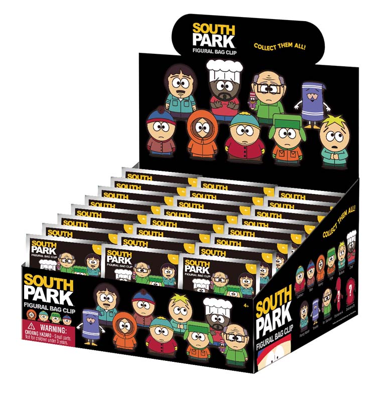 South Park 3D Foam Bag Clip, Series 1