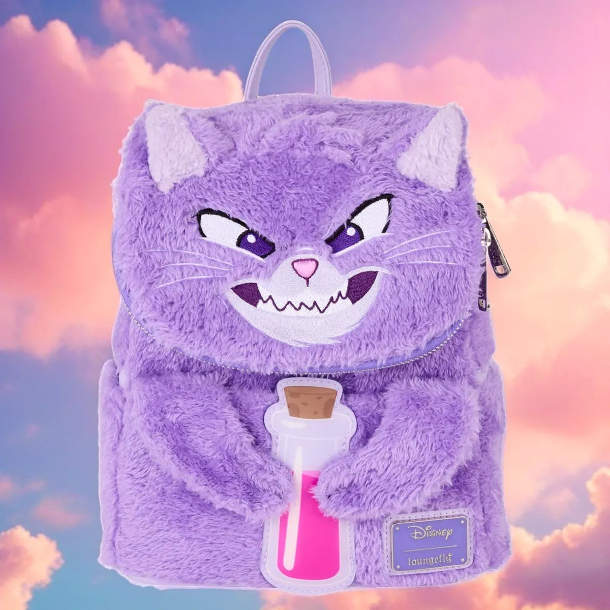Loungefly Disney The Emperors New Groove Yzma Cat plush backpack