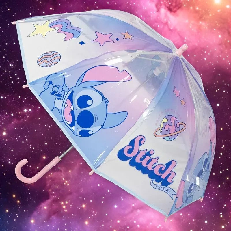 Disney Stitch manual bubble umbrella