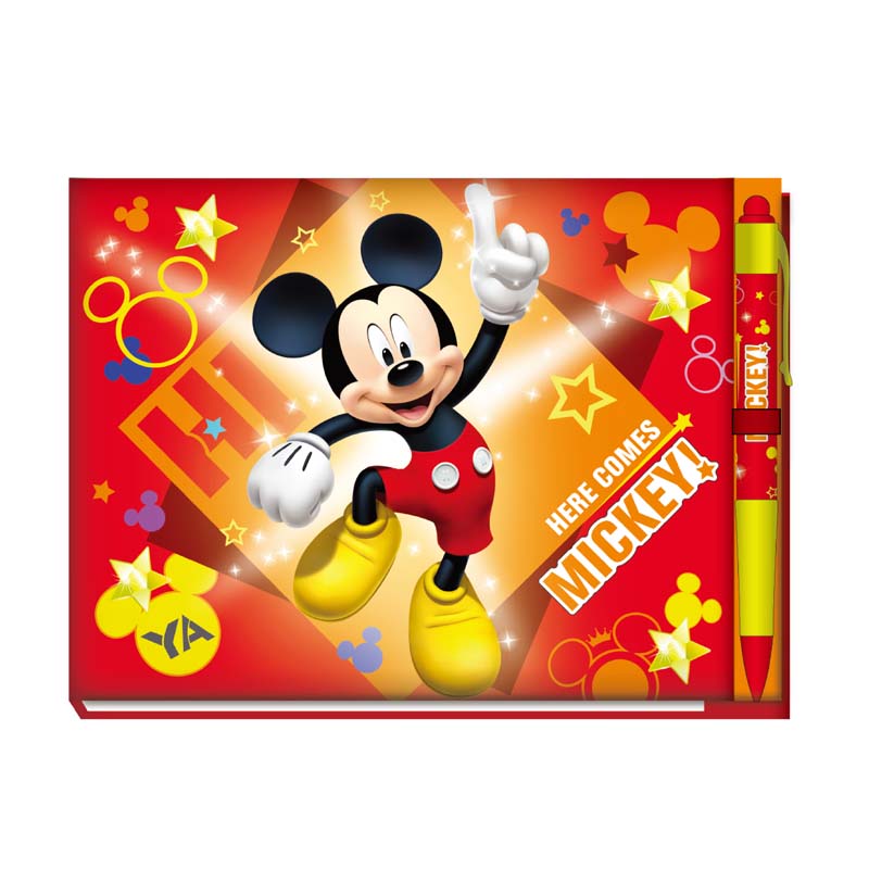 Mickey Deluxe Autograph Book with Pen