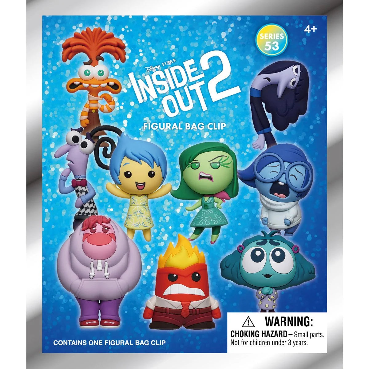 Inside Out 2 3D Foam Bag Clip