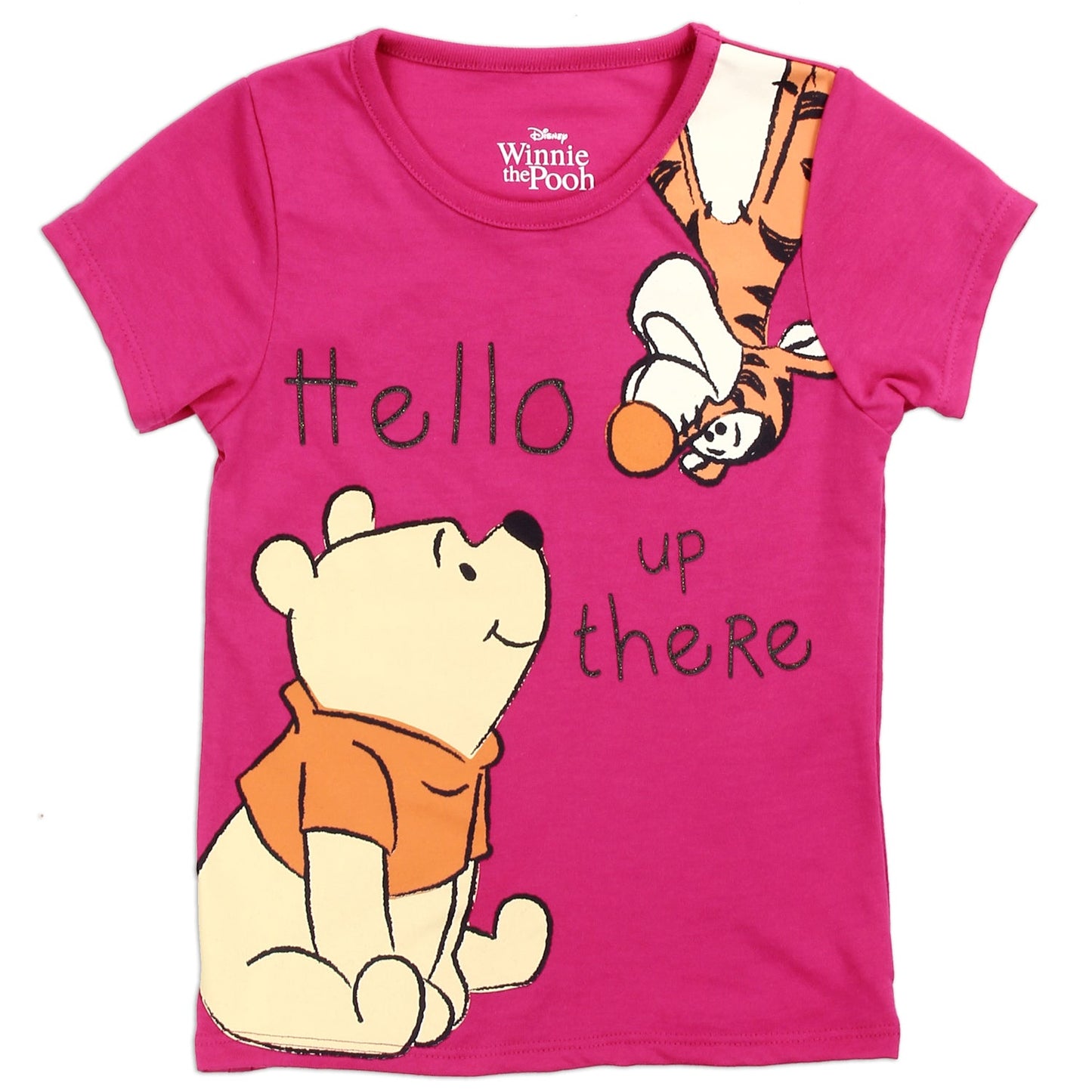 WINNIE THE POOH Girls Short Sleeve T-Shirt