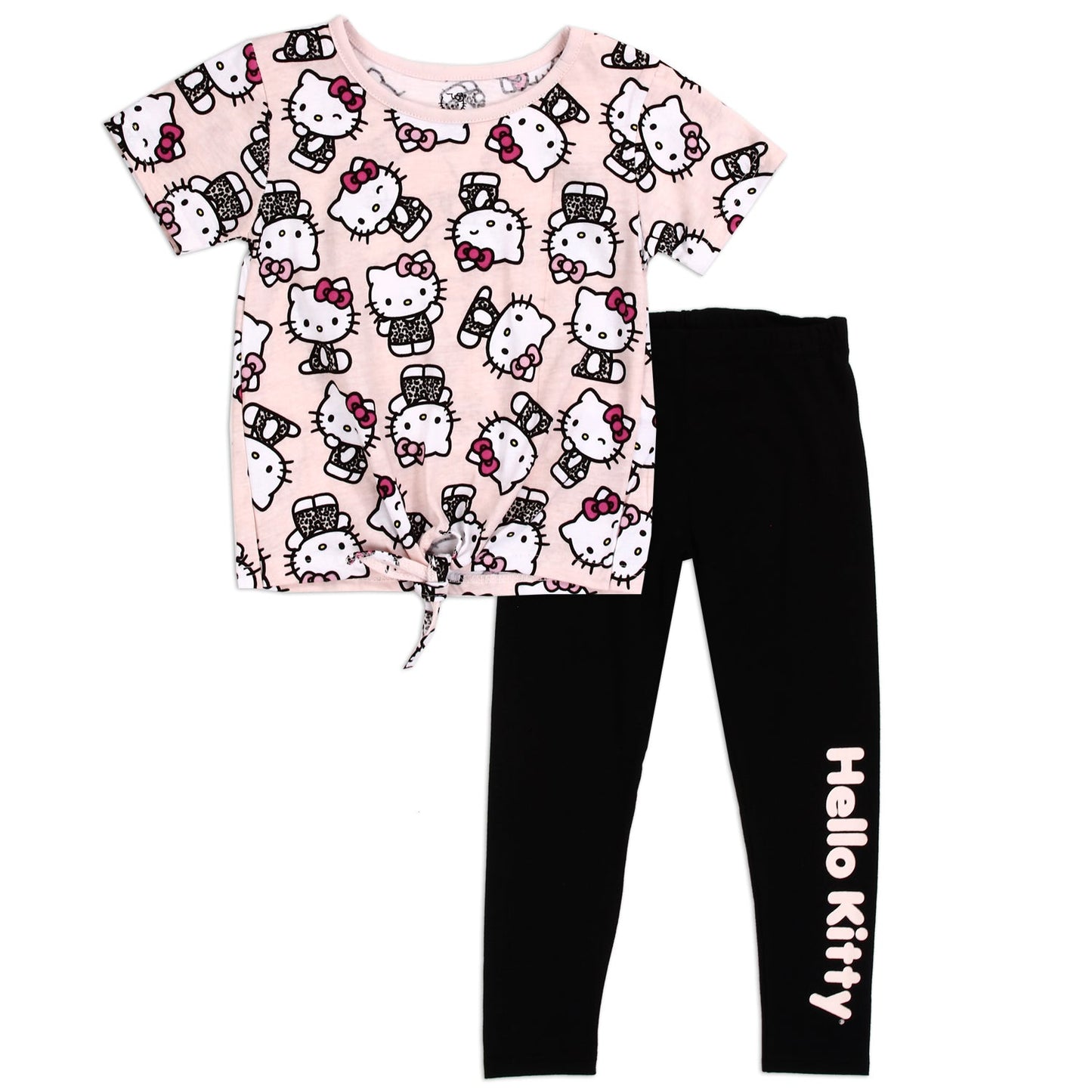 HELLO KITTY Girls 2-Piece Legging + Top Set