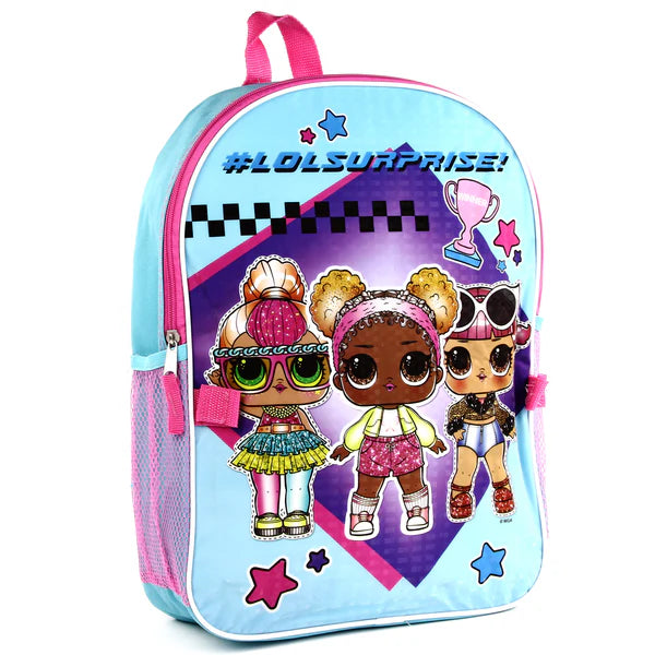 LOL SURPRISE 16" Backpack W/ Lunch Bag