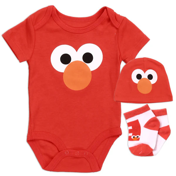 ELMO Boys Newborn 3-Piece Set