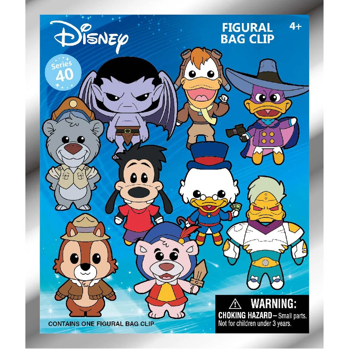 Disney 90's Cartoons 3D Foam Bag Clip