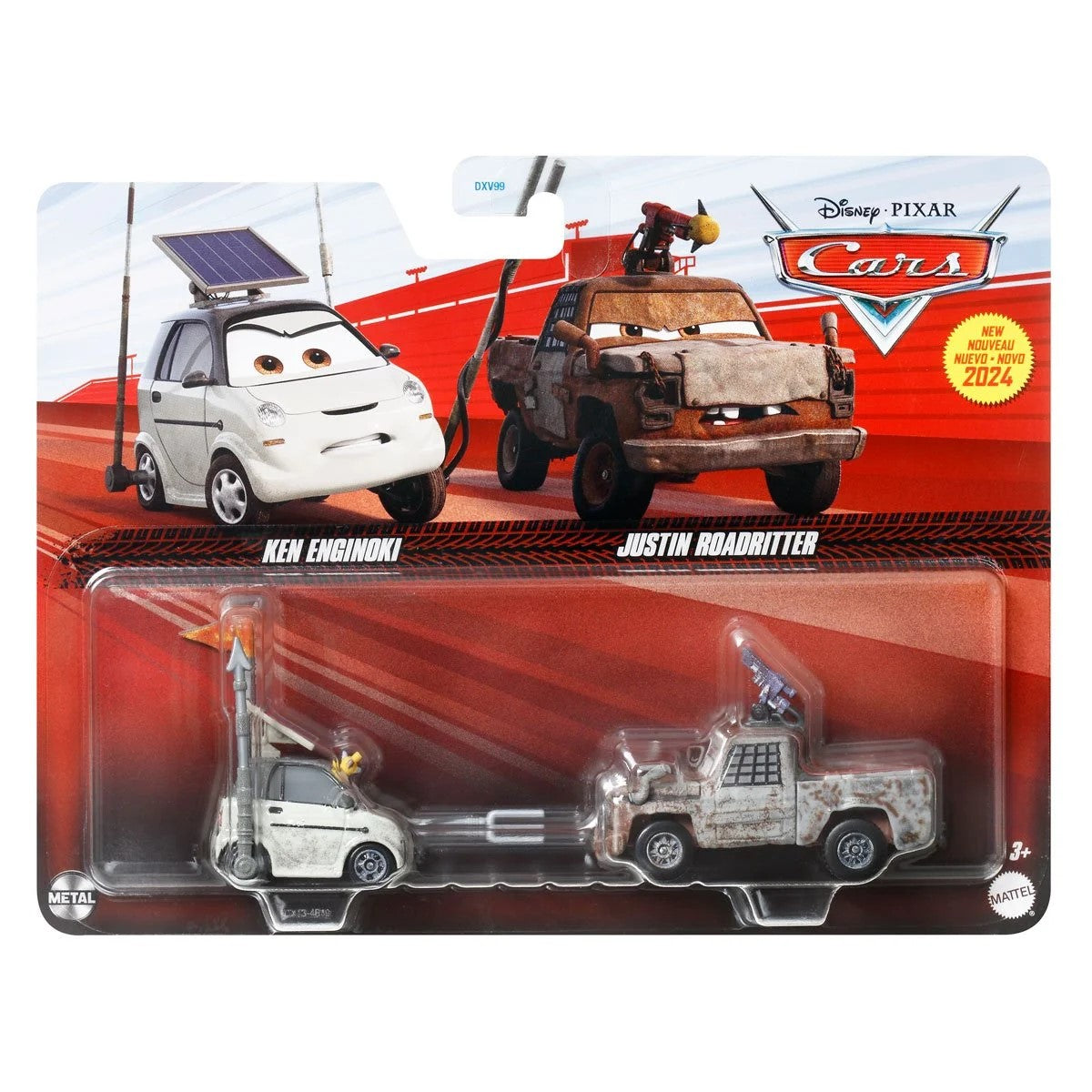 Cars Character Car Vehicle 2-Pack 2025 Mix 3 Case of 12