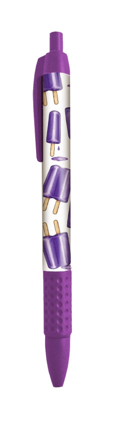 Grape Popsicle Scented Pen Carded - Set of 6