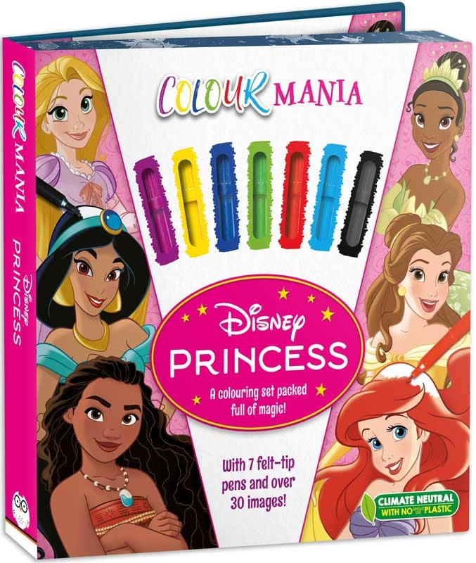 COLOURMANIA ECO SQ DISNEY - PRINCESS COLOURMANIA Pack Size: 12