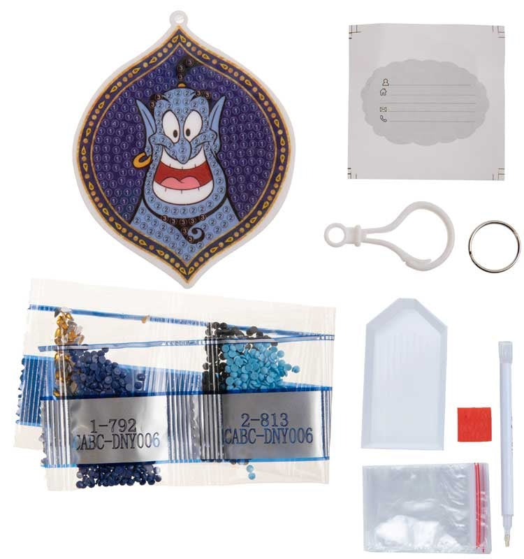 CRAFT BUDDY - GENIE CRYSTAL ART BAG CHARM