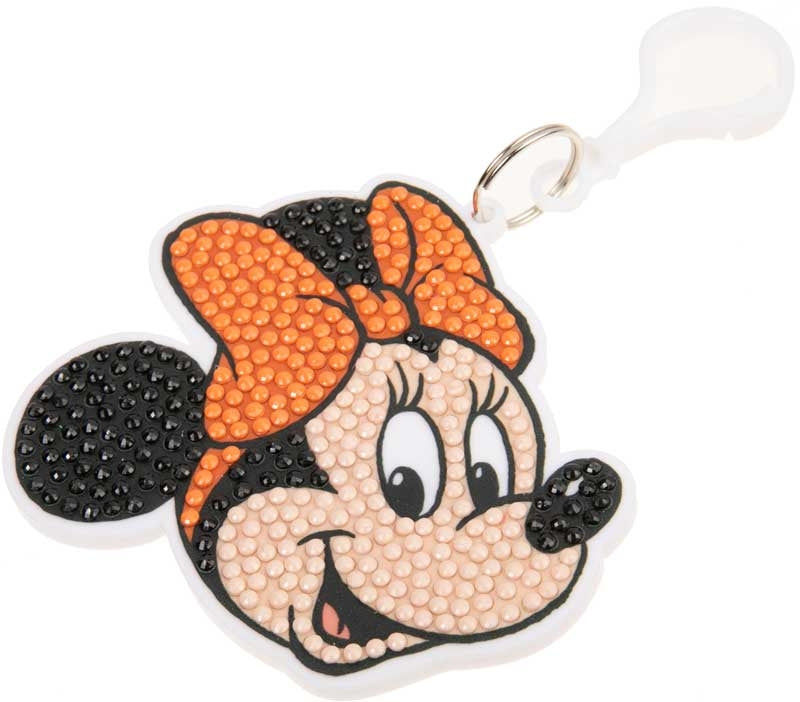 CRAFT BUDDY - MINNIE MOUSE CRYSTAL ART BAG CHARM