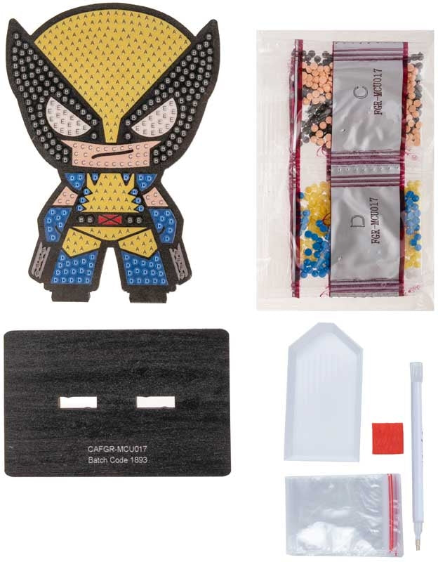 CRAFT BUDDY - WOLVERINE CRYSTAL ART BUDDY