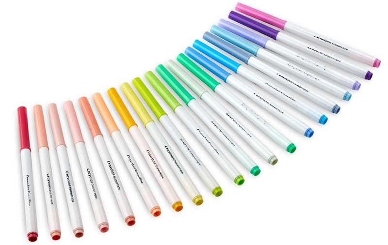 CRAYOLA 20 PASTEL SUPERTIPS
