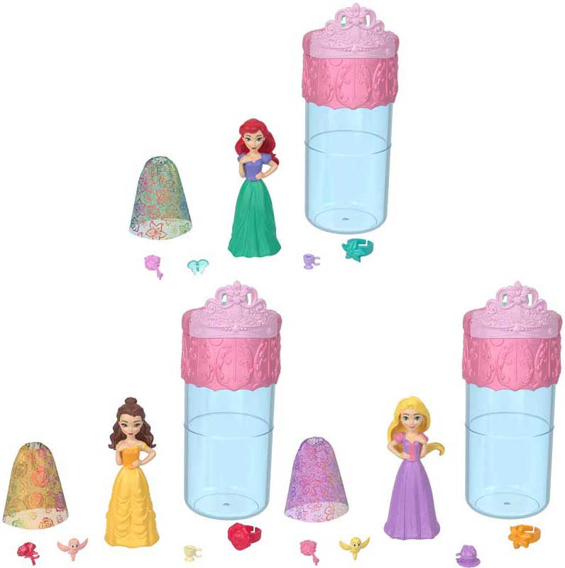 DISNEY PRINCESS COLOUR REVEAL ASSORTED Pack Size: 9