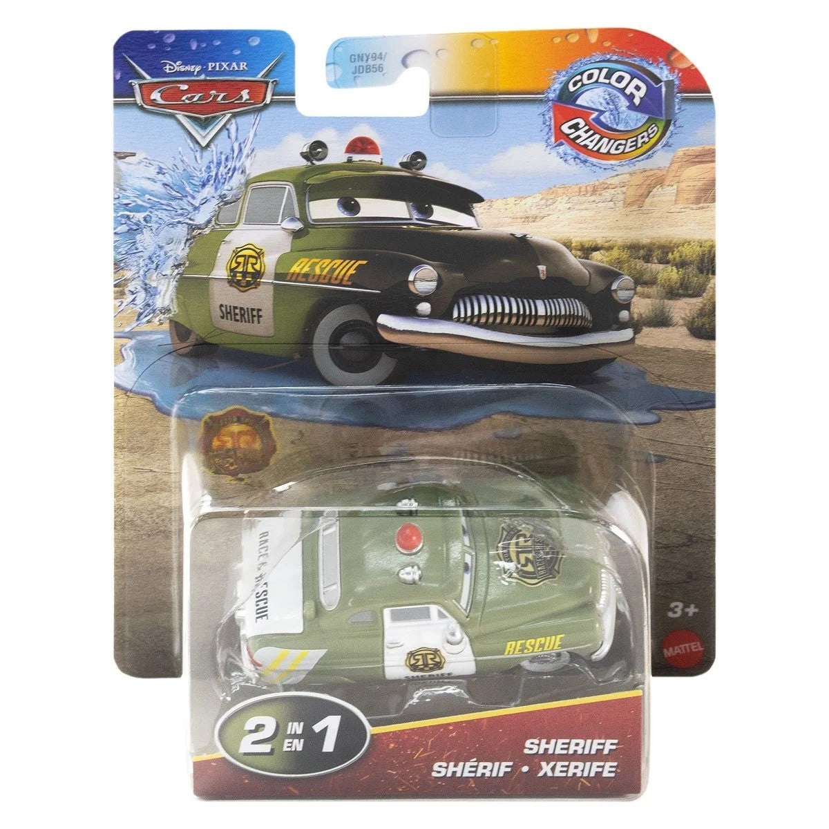 Cars Color Changers 1:55 Scale 2025 Wave 4 Case of 8