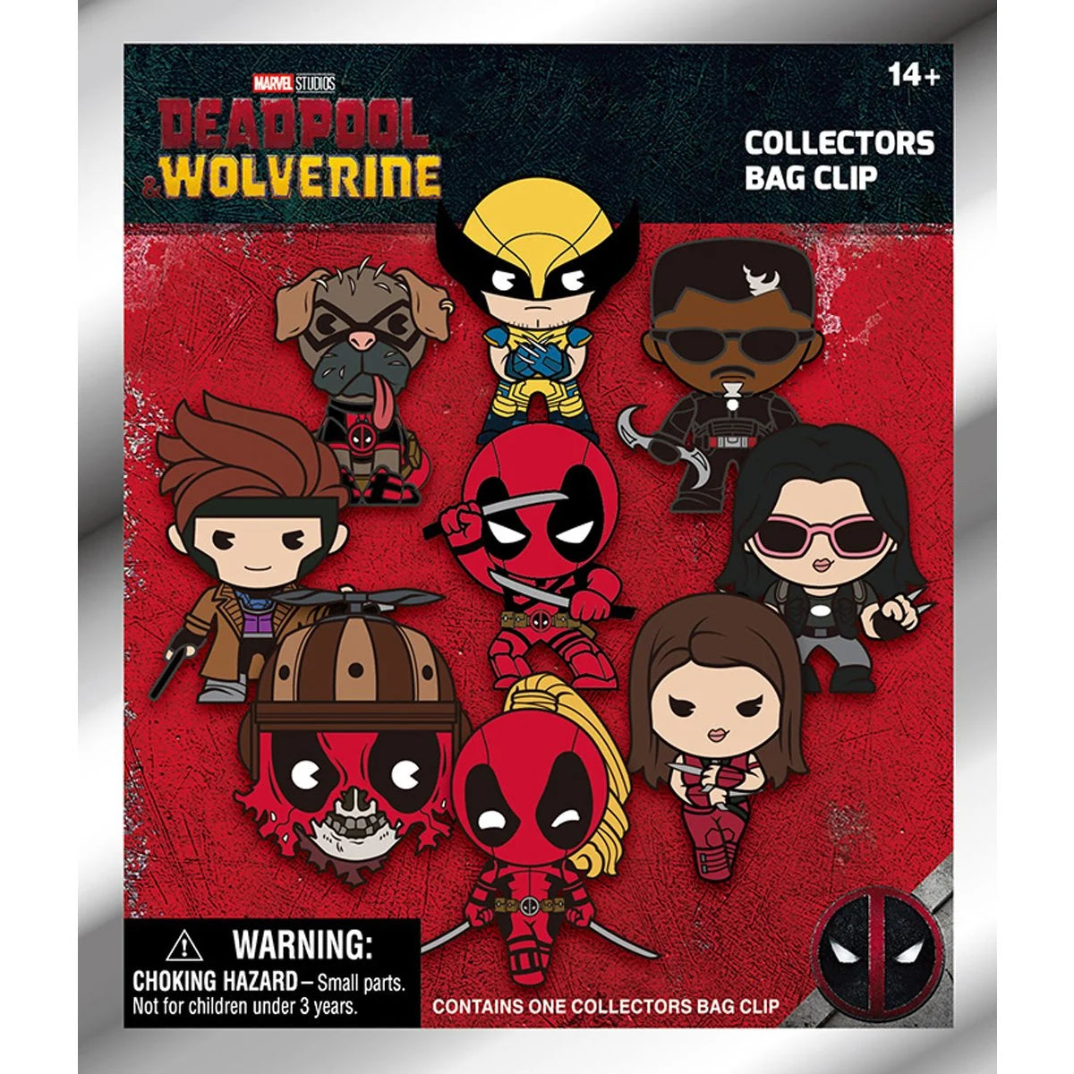 Deadpool Movie 3D Foam Bag Clip