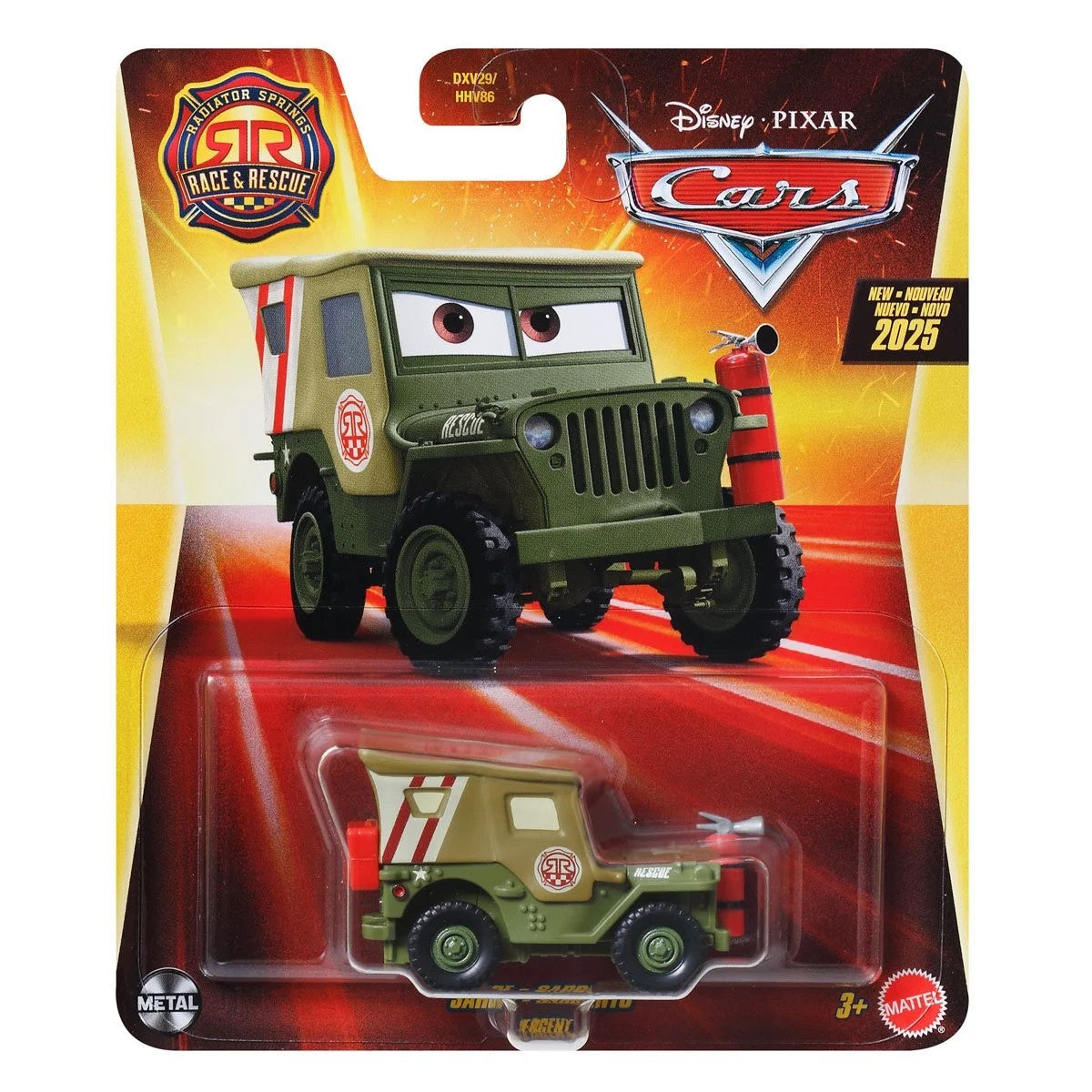 Cars Character Cars 2025 Mix 9 Case of 24