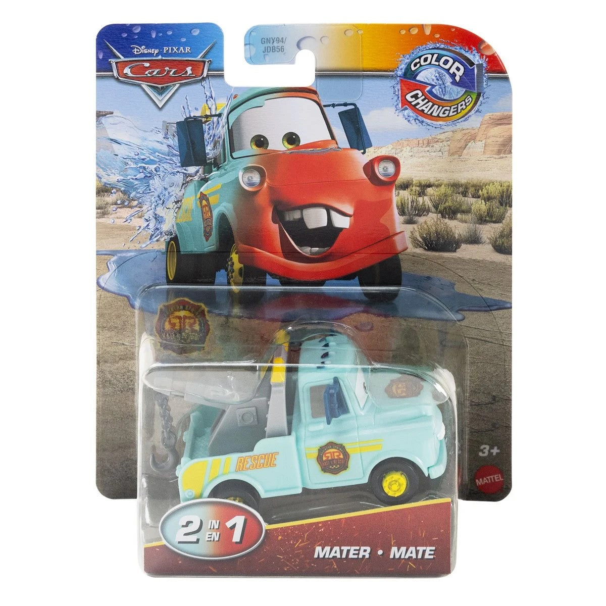 Cars Color Changers 1:55 Scale 2025 Wave 4 Case of 8