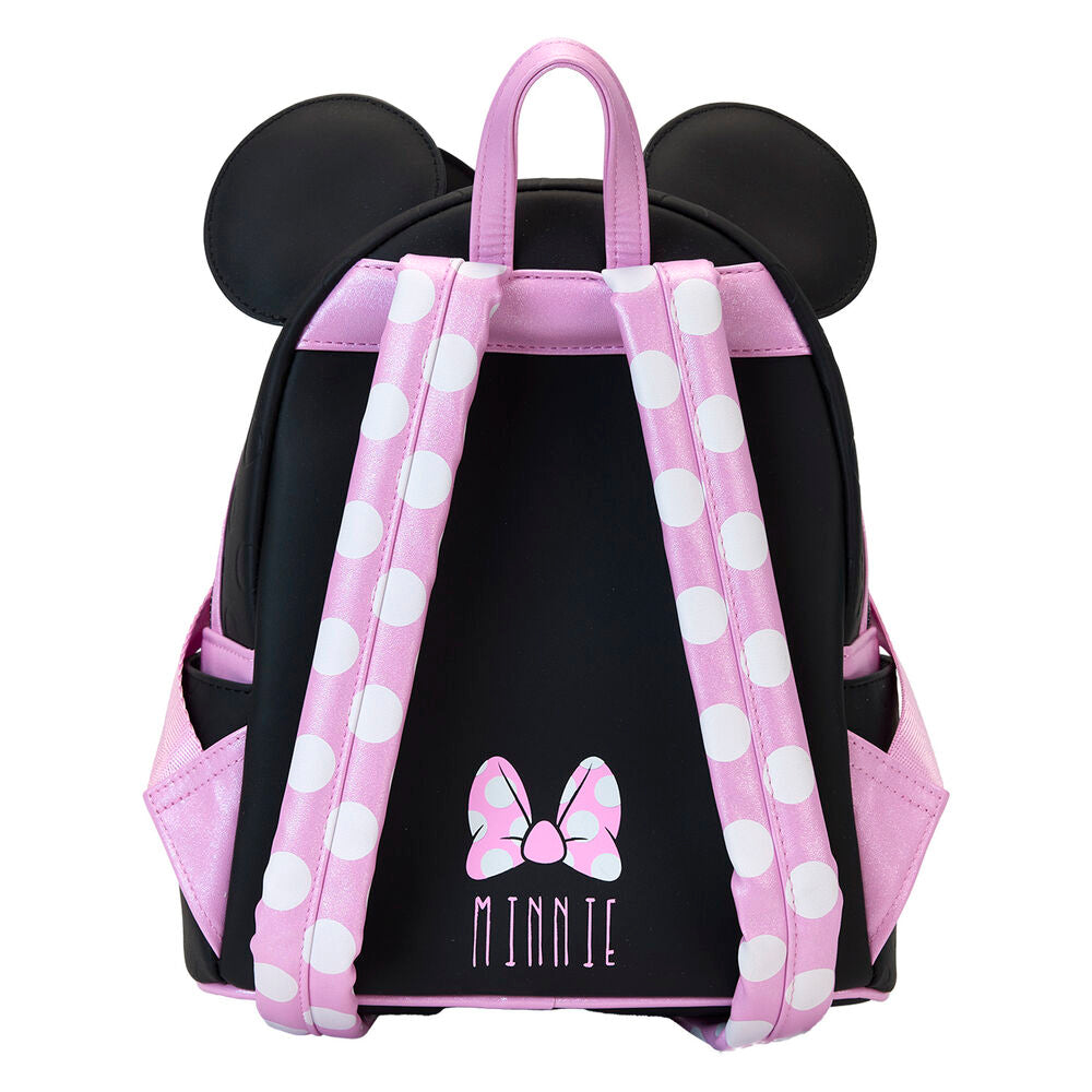 Loungefly Disney Minnie Floral Rock the Dots backpack