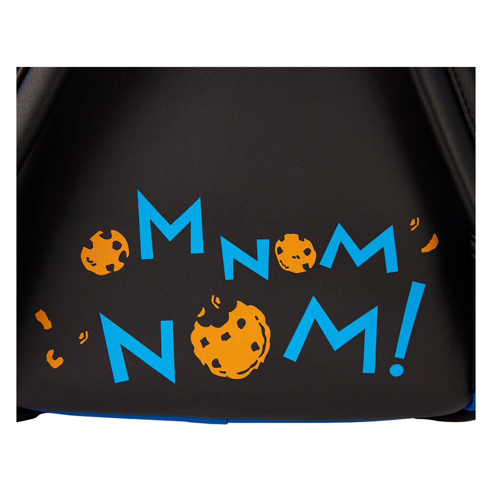 Loungefly Sesame Street Cookie Monster Plush backpack & purse
