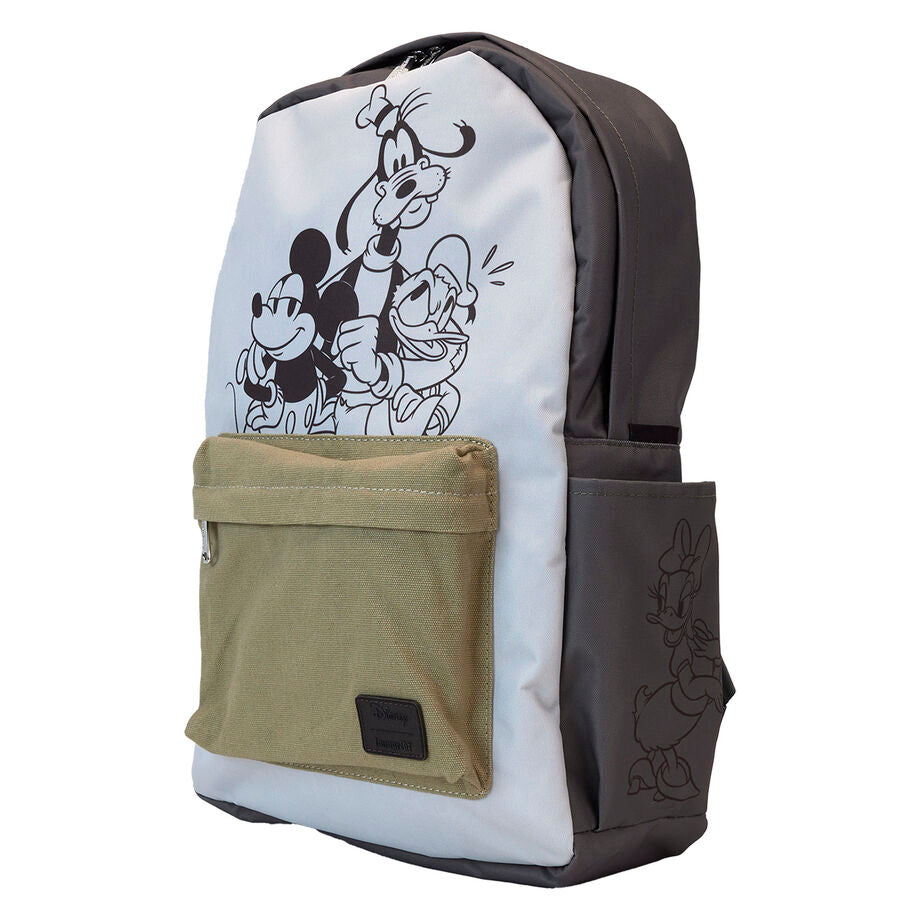 Loungefly Disney Mickey and Friends nylon backpack