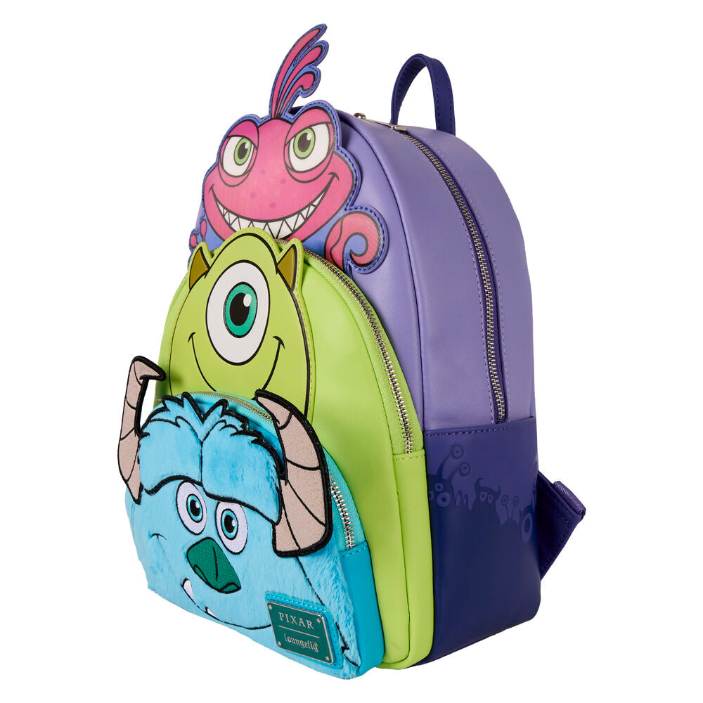 Loungefly Disney Pixar Monsters INC Mike Sully and Randall backpack