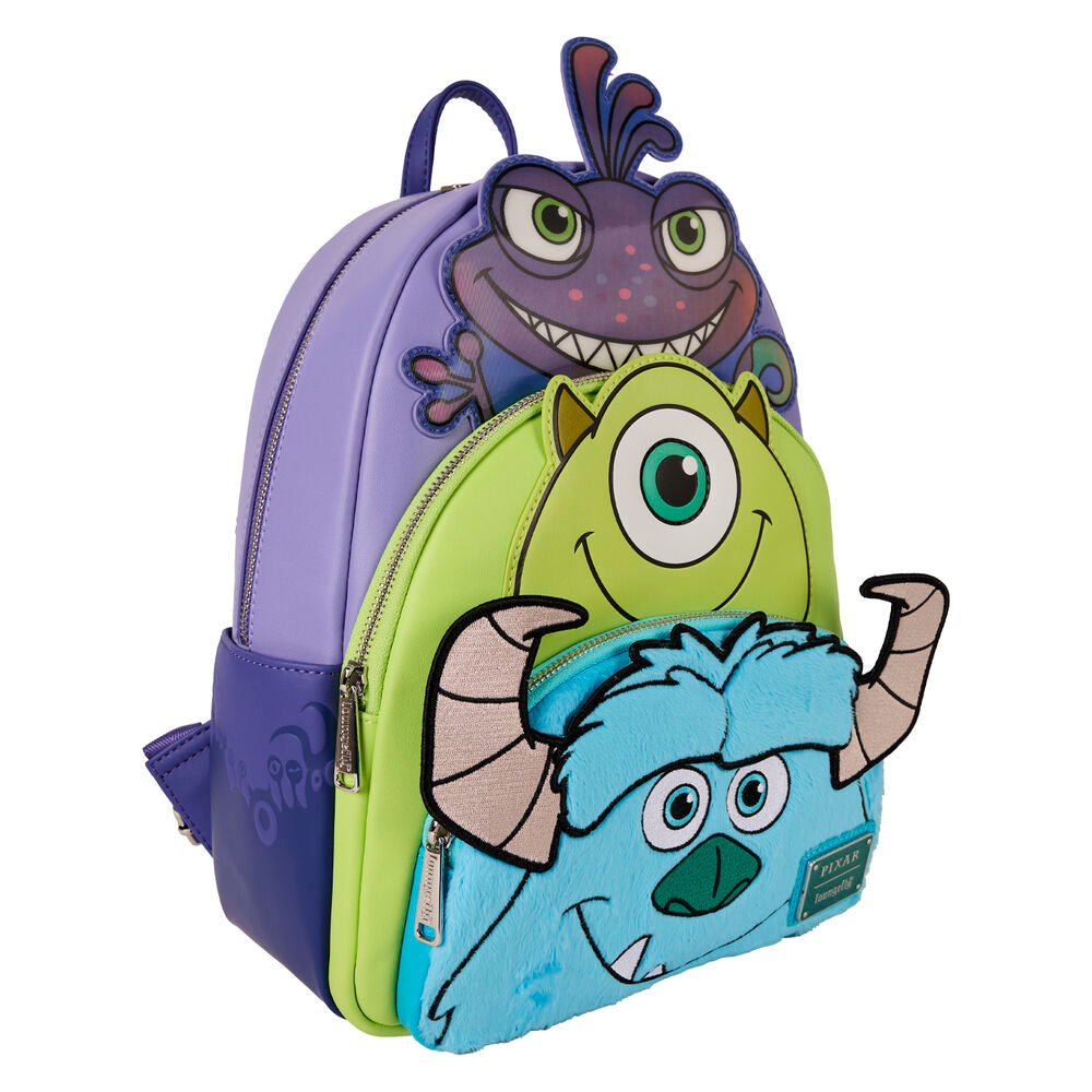Loungefly Disney Pixar Monsters INC Mike Sully and Randall backpack