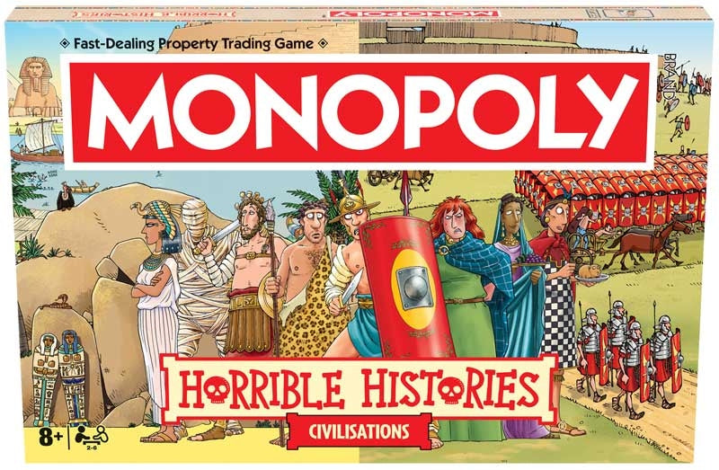 MONOPOLY - HORRIBLE HISTORIES ANCIENT CIVILISATIONS