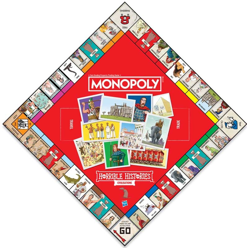 MONOPOLY - HORRIBLE HISTORIES ANCIENT CIVILISATIONS