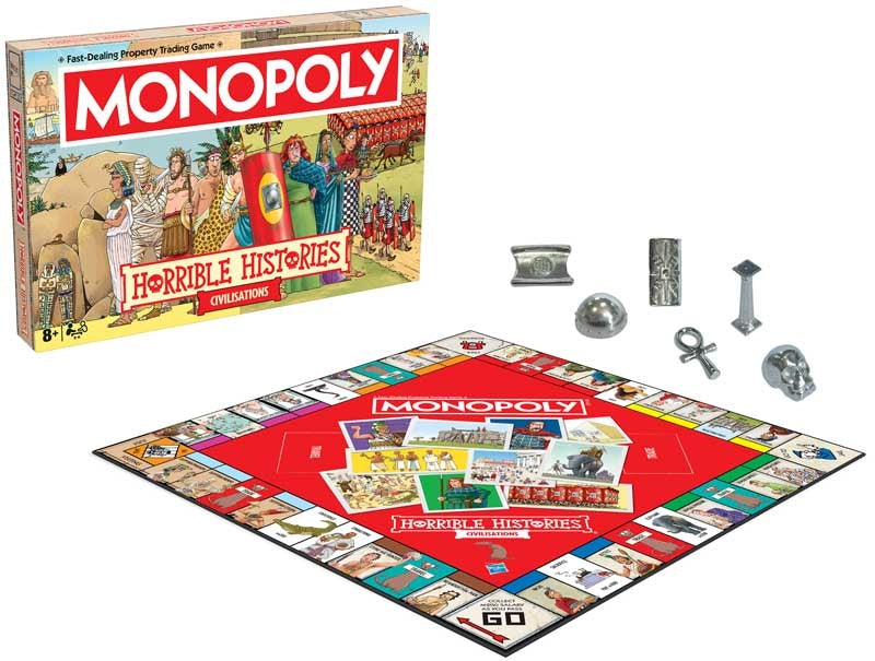 MONOPOLY - HORRIBLE HISTORIES ANCIENT CIVILISATIONS