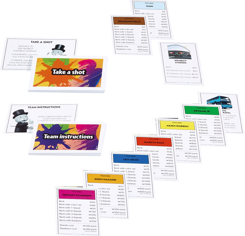 MONOPOLY WORLD FOOTBALL STARS