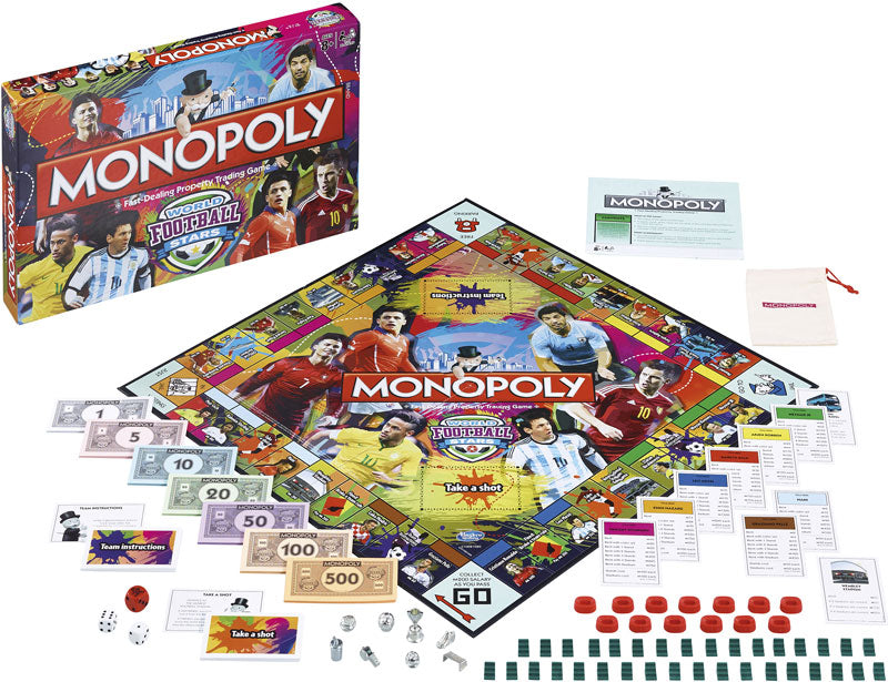 MONOPOLY WORLD FOOTBALL STARS