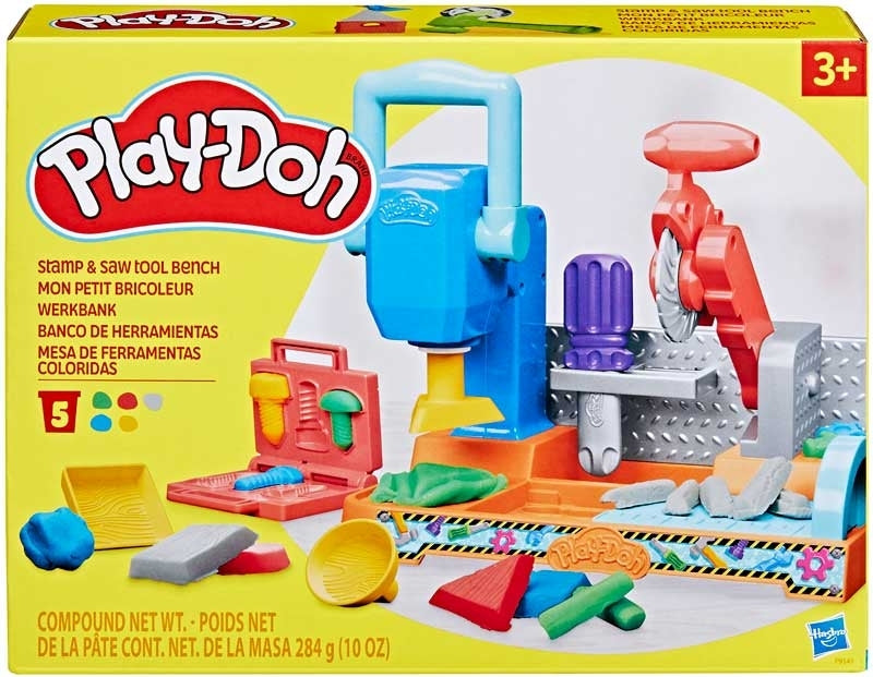 PLAY-DOH STAMP N SAW TOOL BENCH