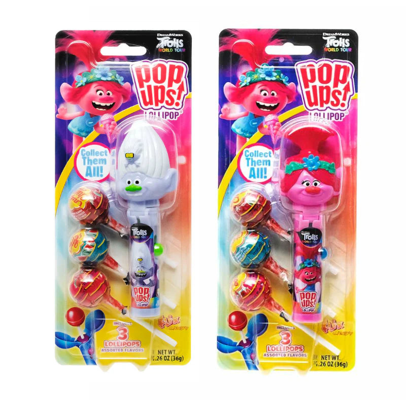 POP UPS TROLLS LOLLIPOP 36ct