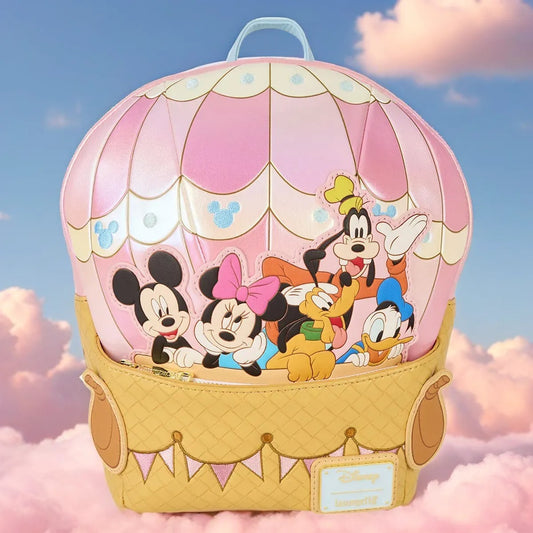 Loungefly Disney Mickey & Friends Shape Hot Air Balloon backpack