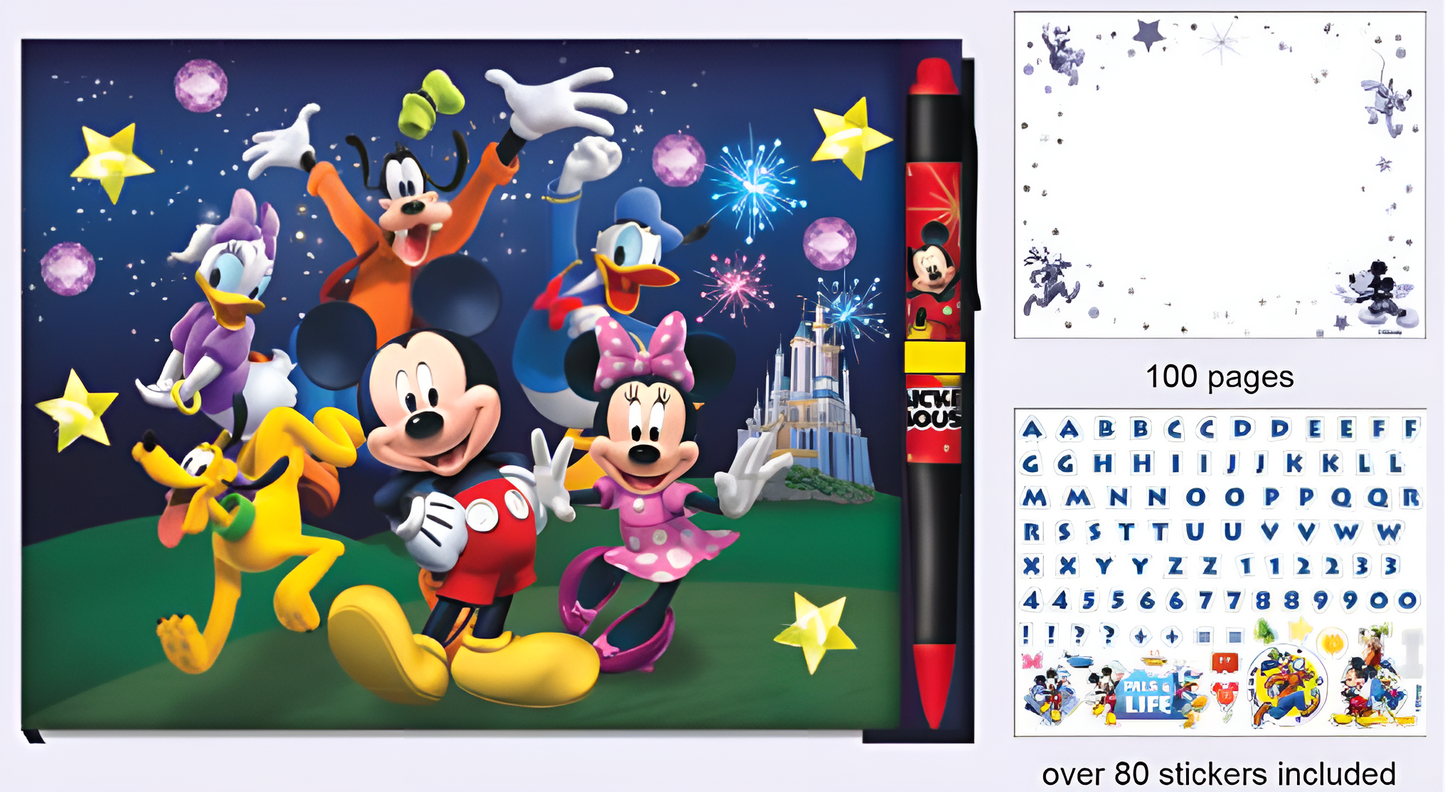 Mickey & Gang Deluxe Autograph Book with Pen