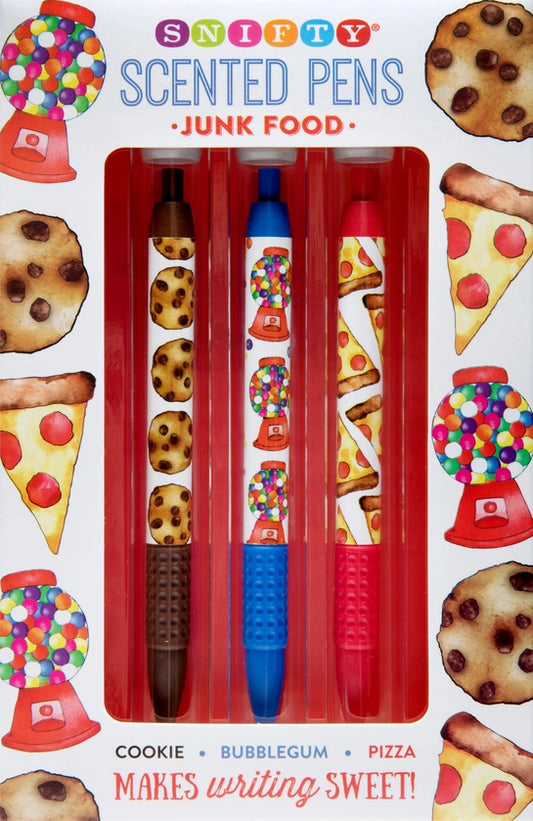 Junk Food Scented Pen Set