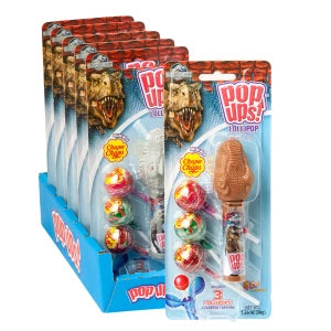 POP UPS JURASSIC WORLD LOLLIPOP 36ct