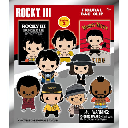 Rocky 3D Foam Bag Clip