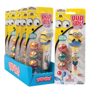 POP UPS MINIONS LOLLIPOP 36ct