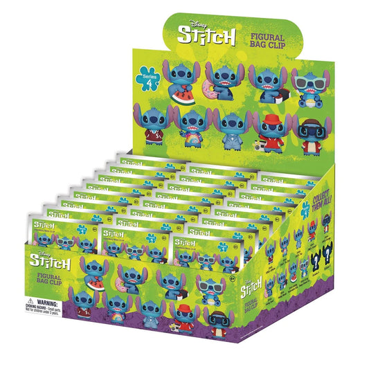 Disney Stitch 3D Foam Bag Clip