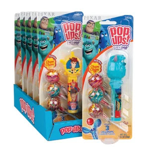 POP UPS BEST OF PIXAR BLISTER LOLLIPOP 36ct