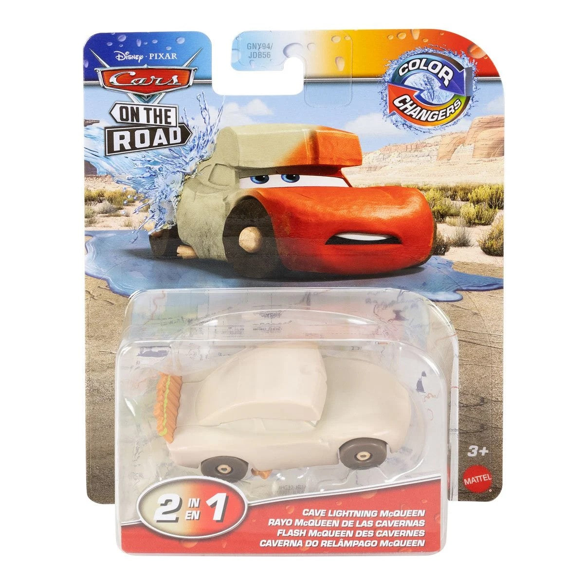 Cars Color Changers 1:55 Scale 2025 Wave 4 Case of 8